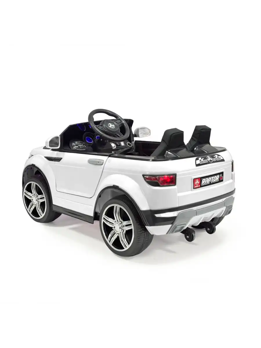 Raptor GT Beyaz Uzaktan Kumandalı 4X2 12 Volt Akülü Araba - RC Land Rover Akülü Araba Range Rover