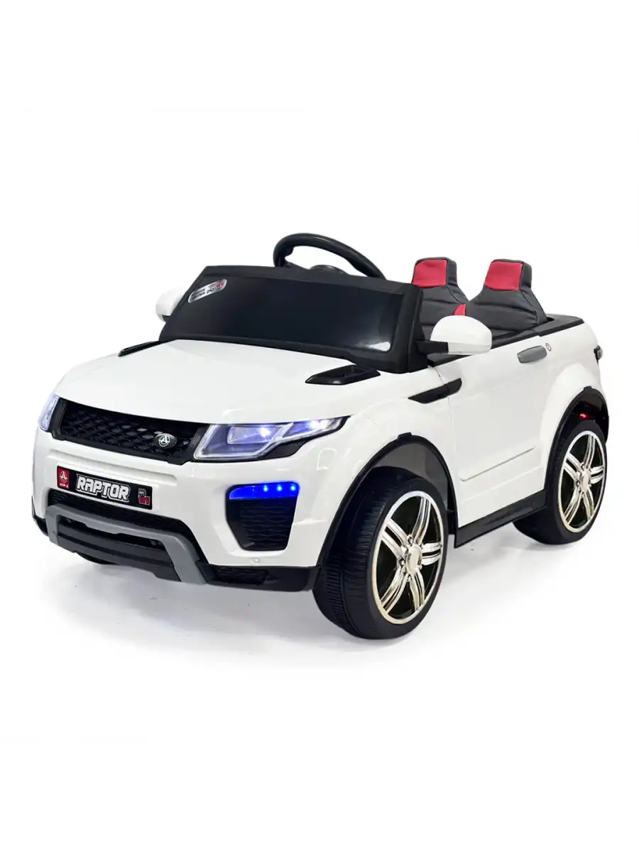 Raptor GT Beyaz Uzaktan Kumandalı 4X2 12 Volt Akülü Araba - RC Land Rover Akülü Araba Range Rover
