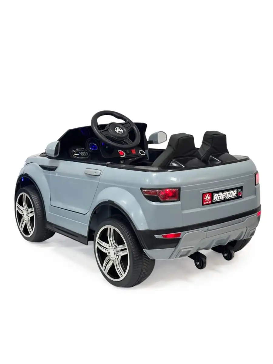 Raptor GT Gri Uzaktan Kumandalı 4X2 12 Volt Akülü Araba - RC Land Rover Akülü Araba Range Rover