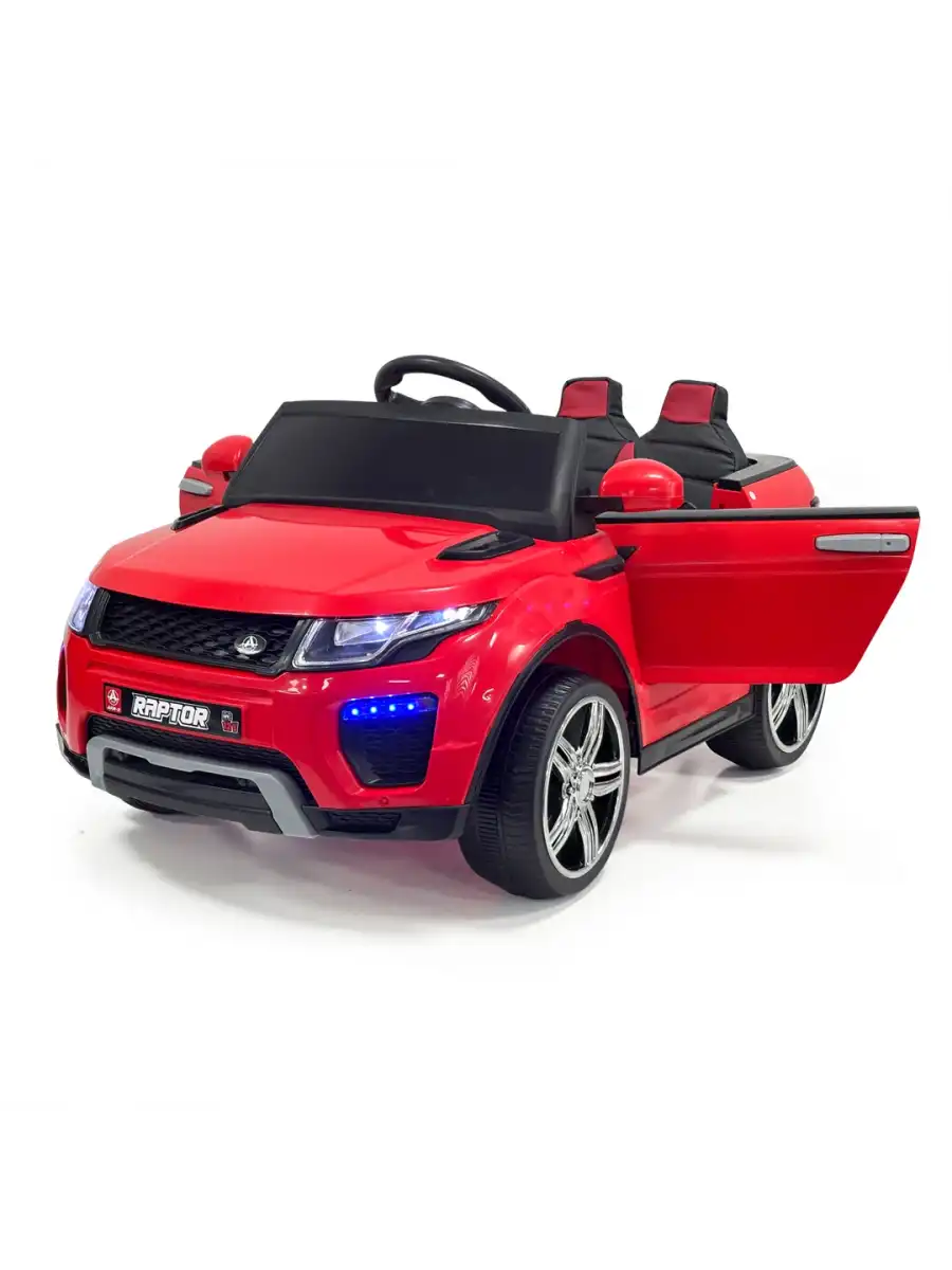 Raptor GT Kırmızı Uzaktan Kumandalı 4X2 12 Volt Akülü Araba - RC Land Rover Akülü Araba Range Rover
