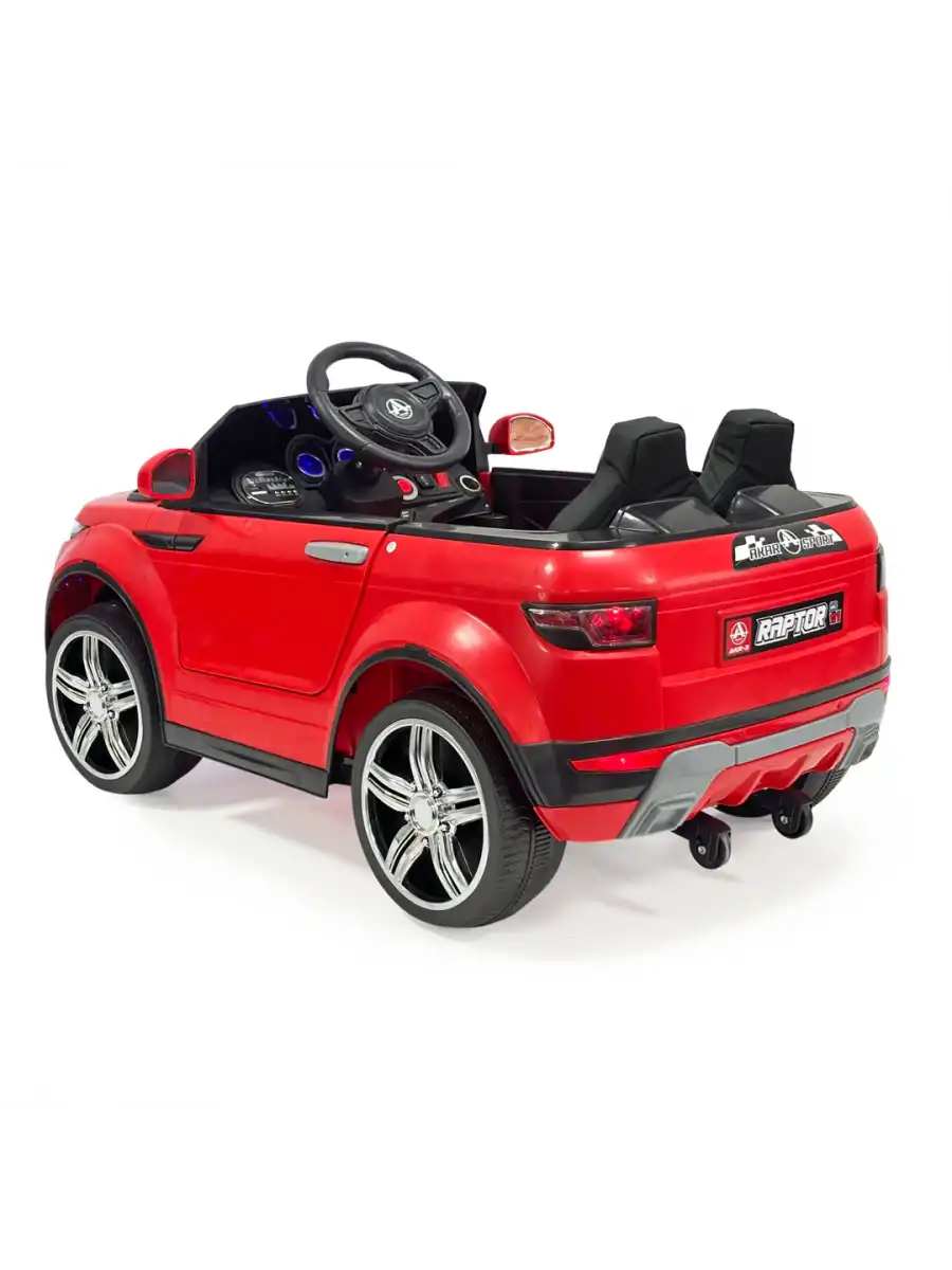 Raptor GT Kırmızı Uzaktan Kumandalı 4X2 12 Volt Akülü Araba - RC Land Rover Akülü Araba Range Rover