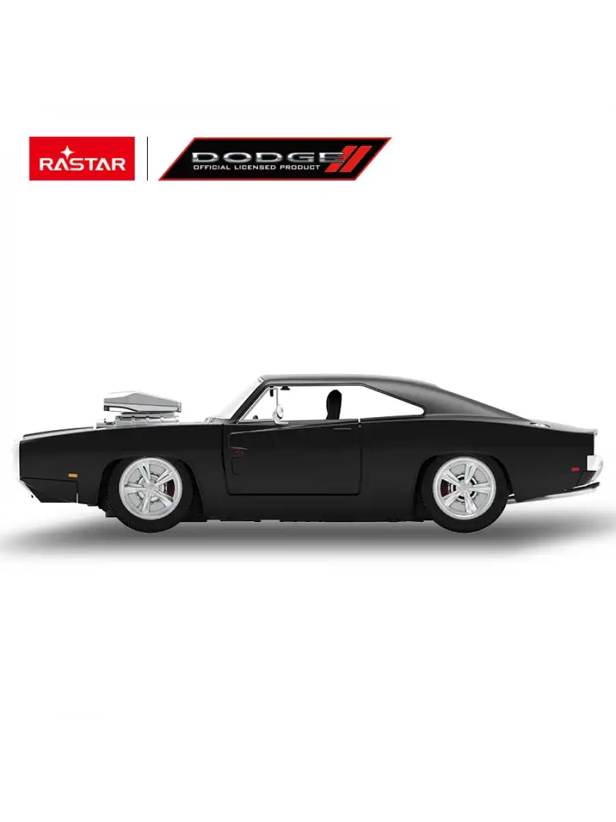 Rastar Dodge Charger R/T with engine Version 1:16 Uzaktan Kumandalı Araba - RC Araba