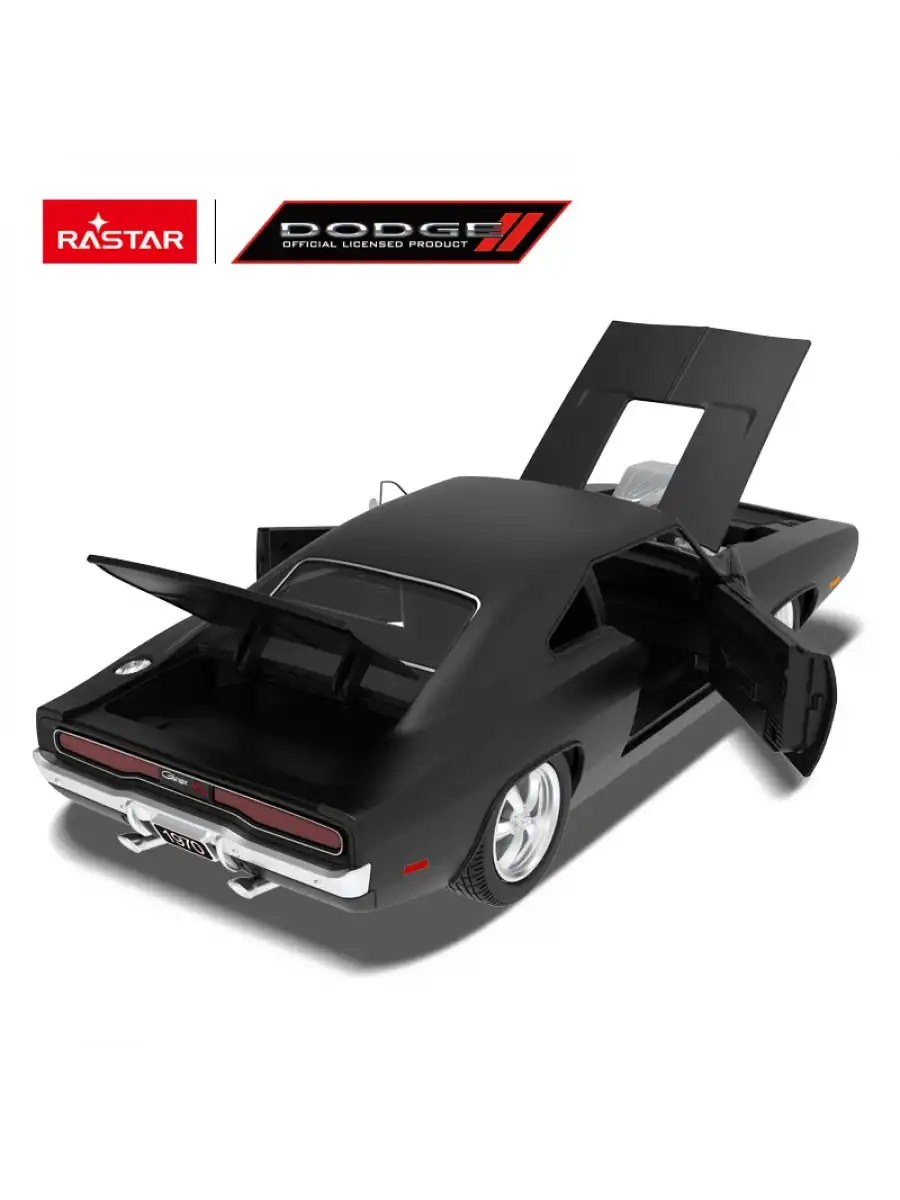 Rastar Dodge Charger R/T with engine Version 1:16 Uzaktan Kumandalı Araba - RC Araba