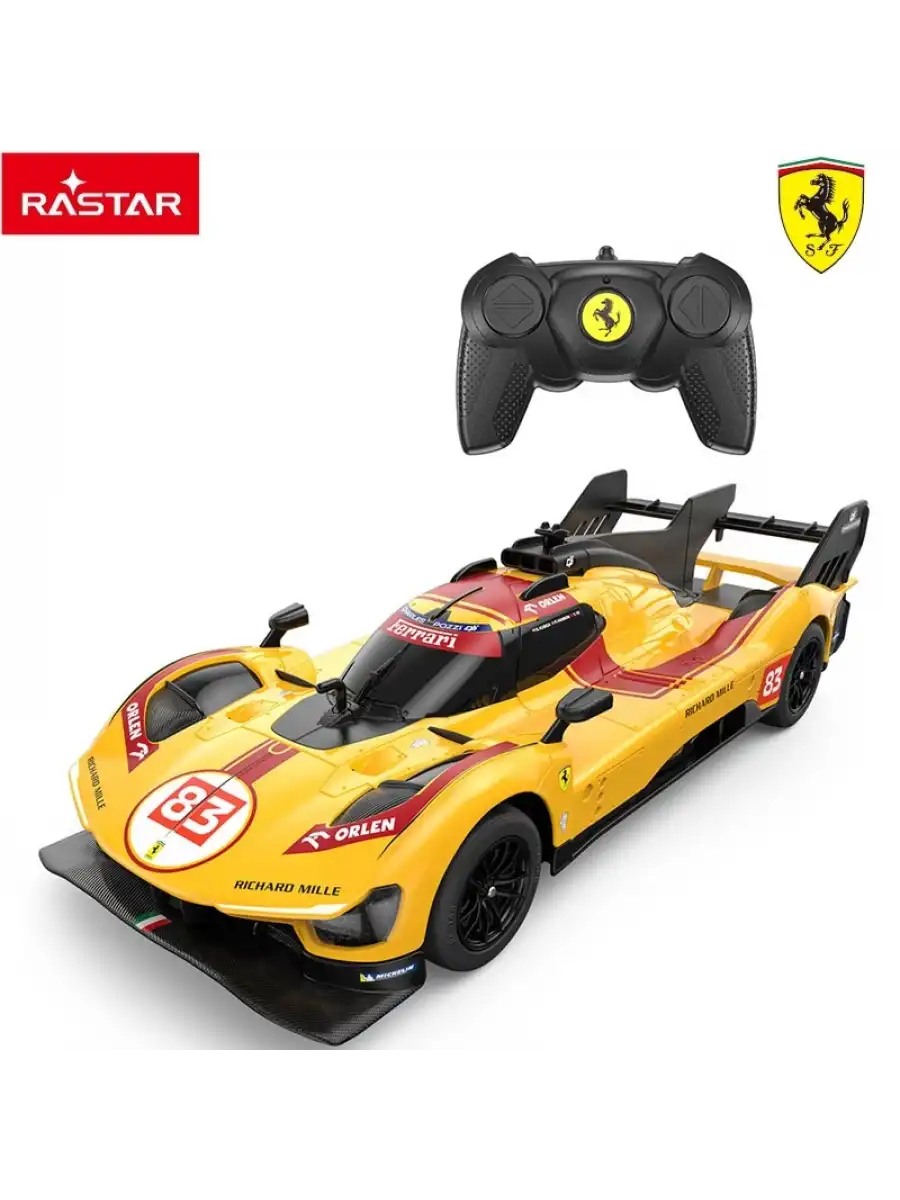 Rastar Ferrari 499P-N83 1:24 Uzaktan Kumandalı Araba - RC Araba