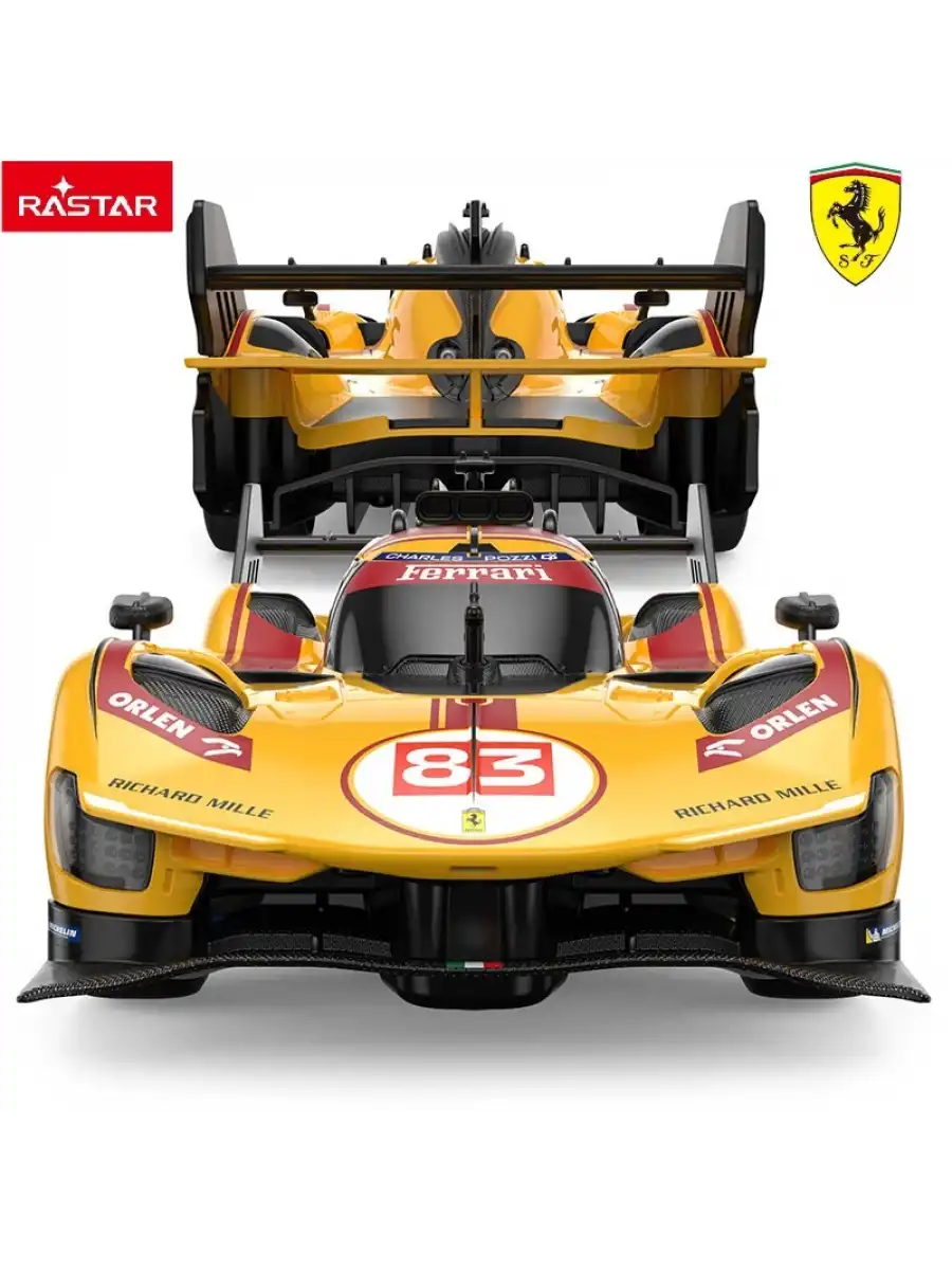 Rastar Ferrari 499P-N83 1:24 Uzaktan Kumandalı Araba - RC Araba