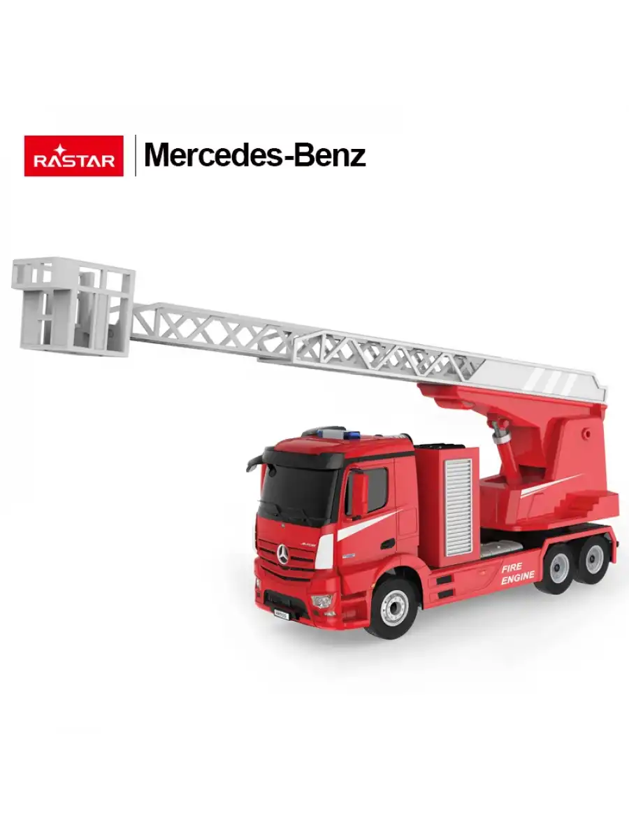 Rastar Mercedes-Benz Antos Fire Engine & Rescue Uzaktan Kumandalı Araba - RC Araba