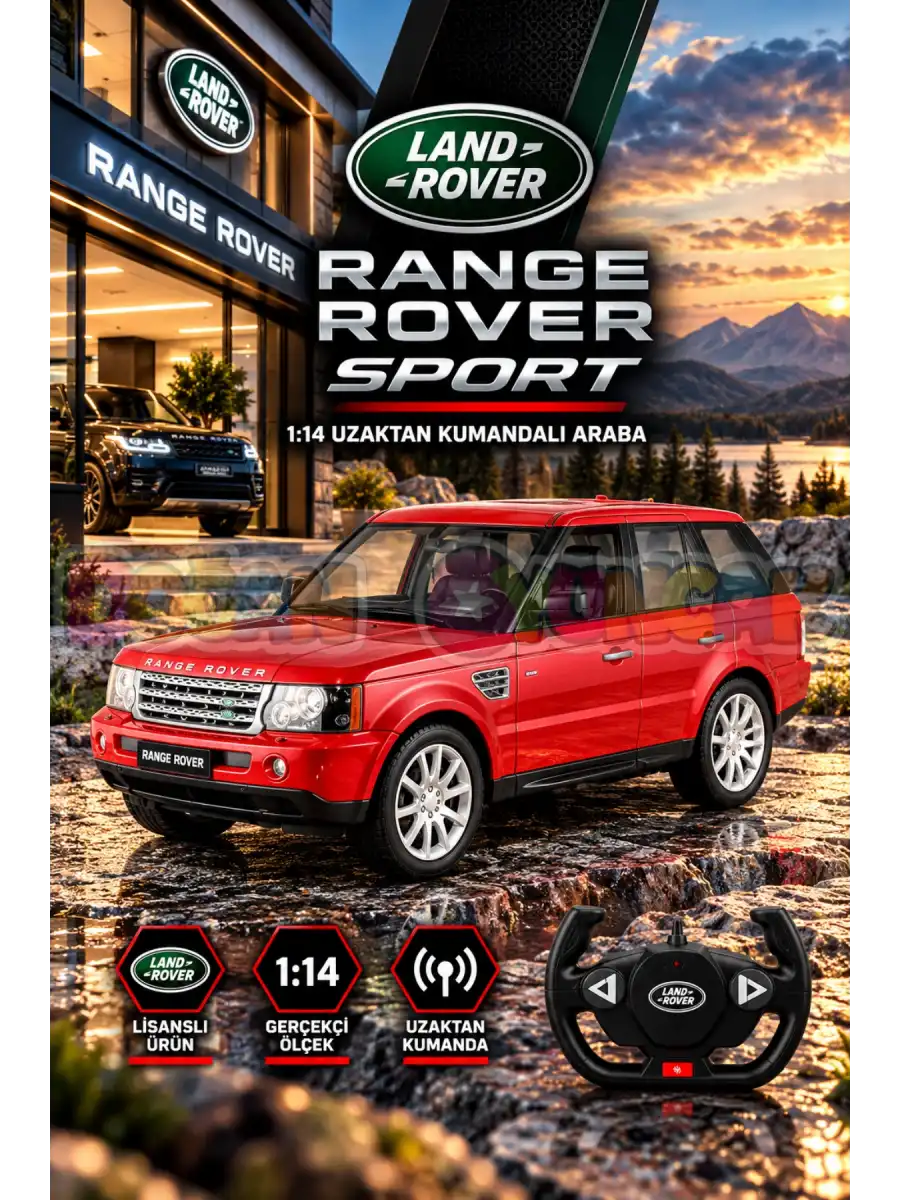 Rastar Range Rover Sport 1:14 Uzaktan Kumandalı Araba - RC Araba