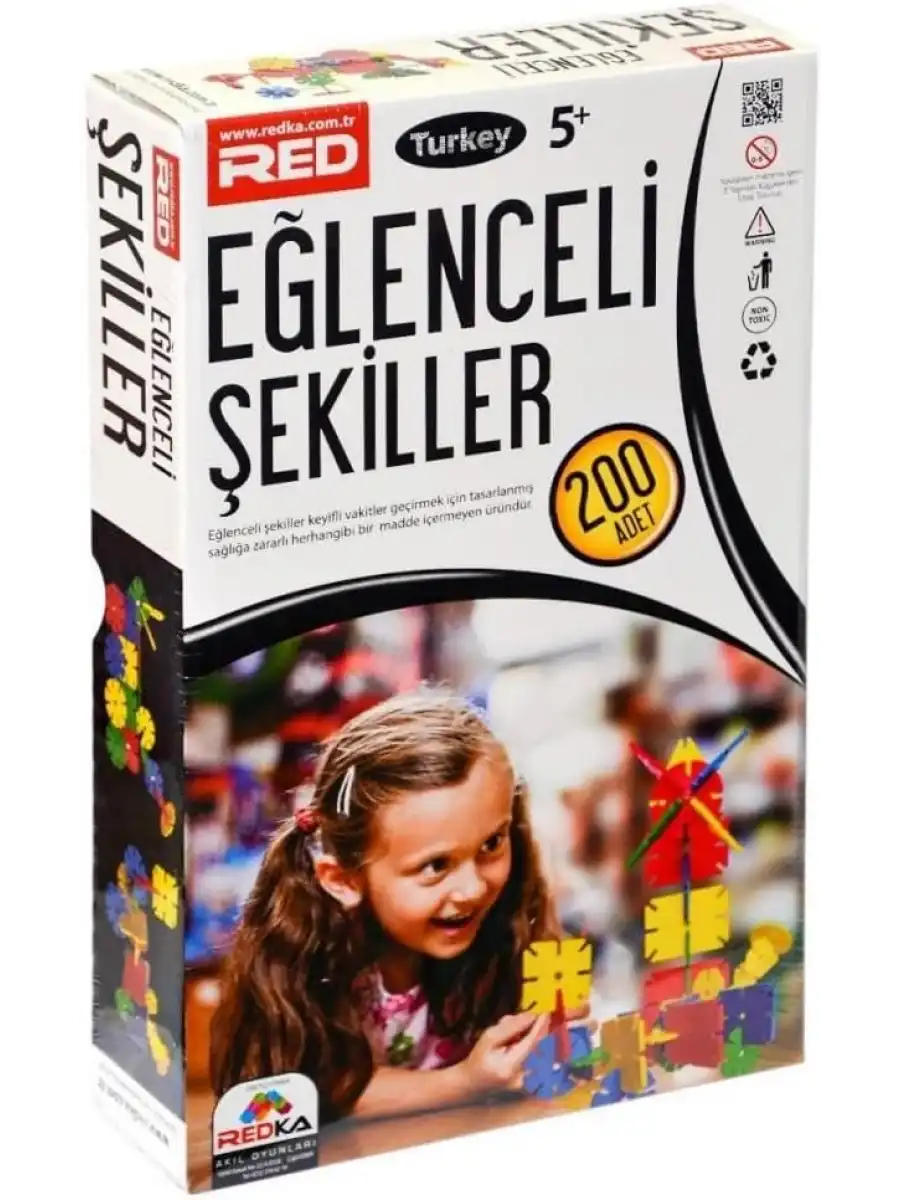 Redka Eğlenceli Şekiller Lego Seti - Magic Puzzle - Eğitici Lego Setleri Çocuk Legoları