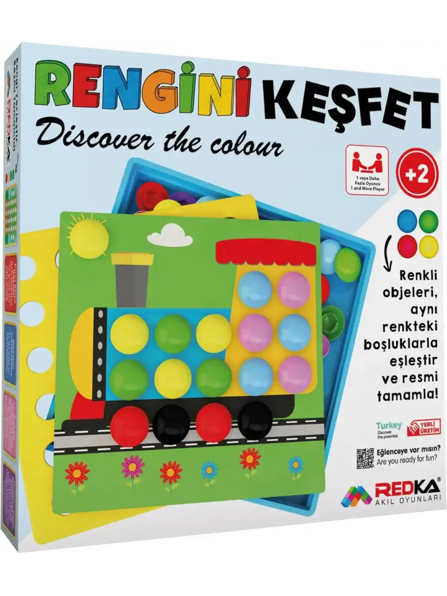 Redka Rengini Keşfet Oyunu - Akıl ve Zeka Oyunu - Renk Çözme Oyunu - Strateji Oyunu