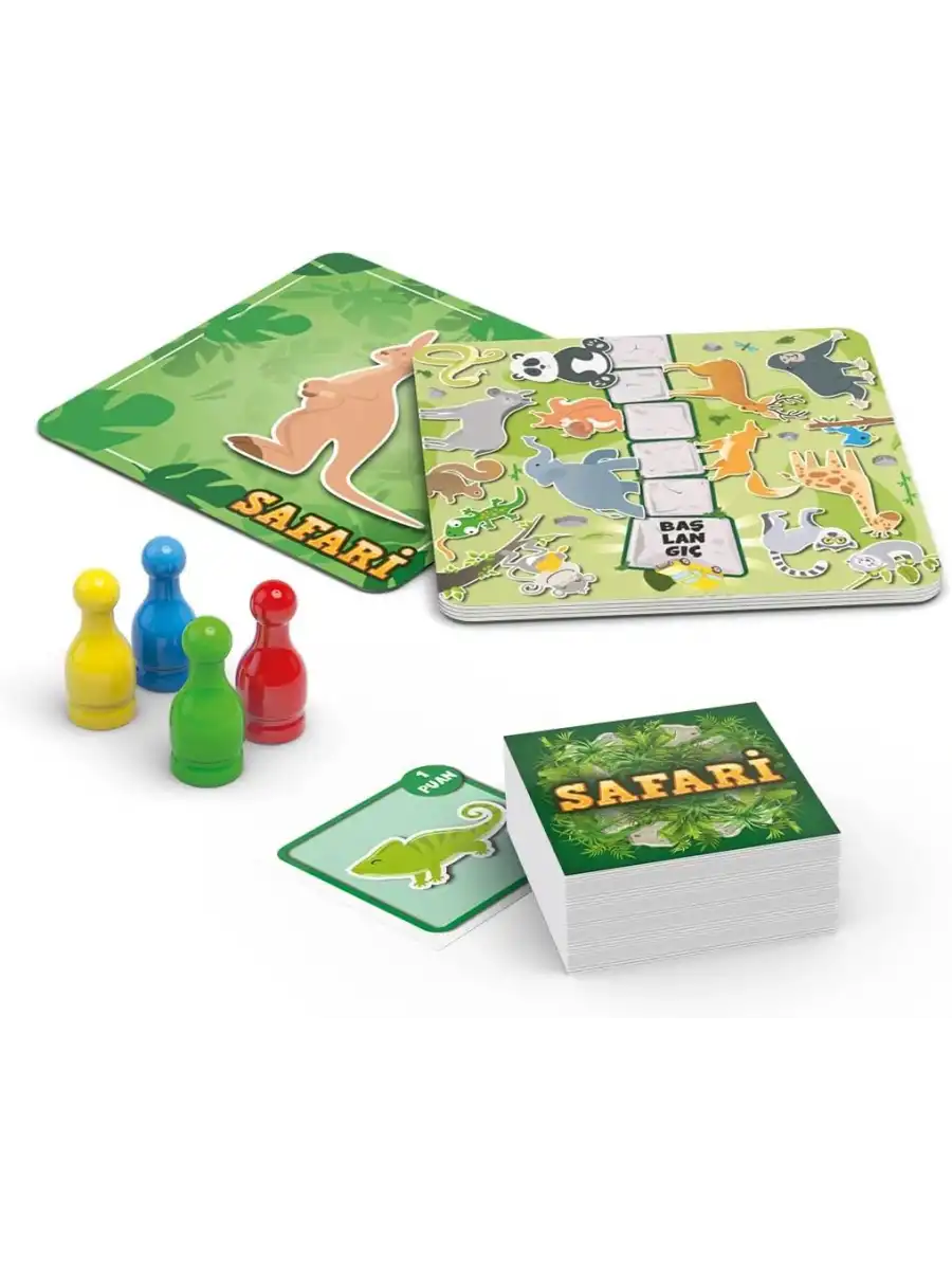 Redka Safari Oyunu - Hayvanlar Dedektif Oyunu Akıl ve Zeka Oyunu - Strateji Oyunu