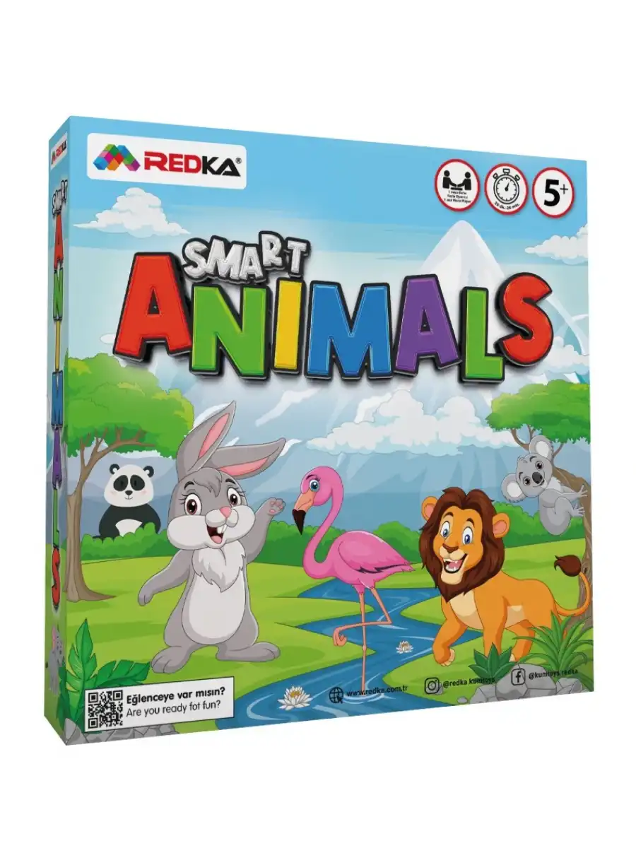 Redka Smart Animals Game - Redka Zeki Hayvanlar Oyunu - Akıl ve Zeka Oyunu - Görsel Oyun