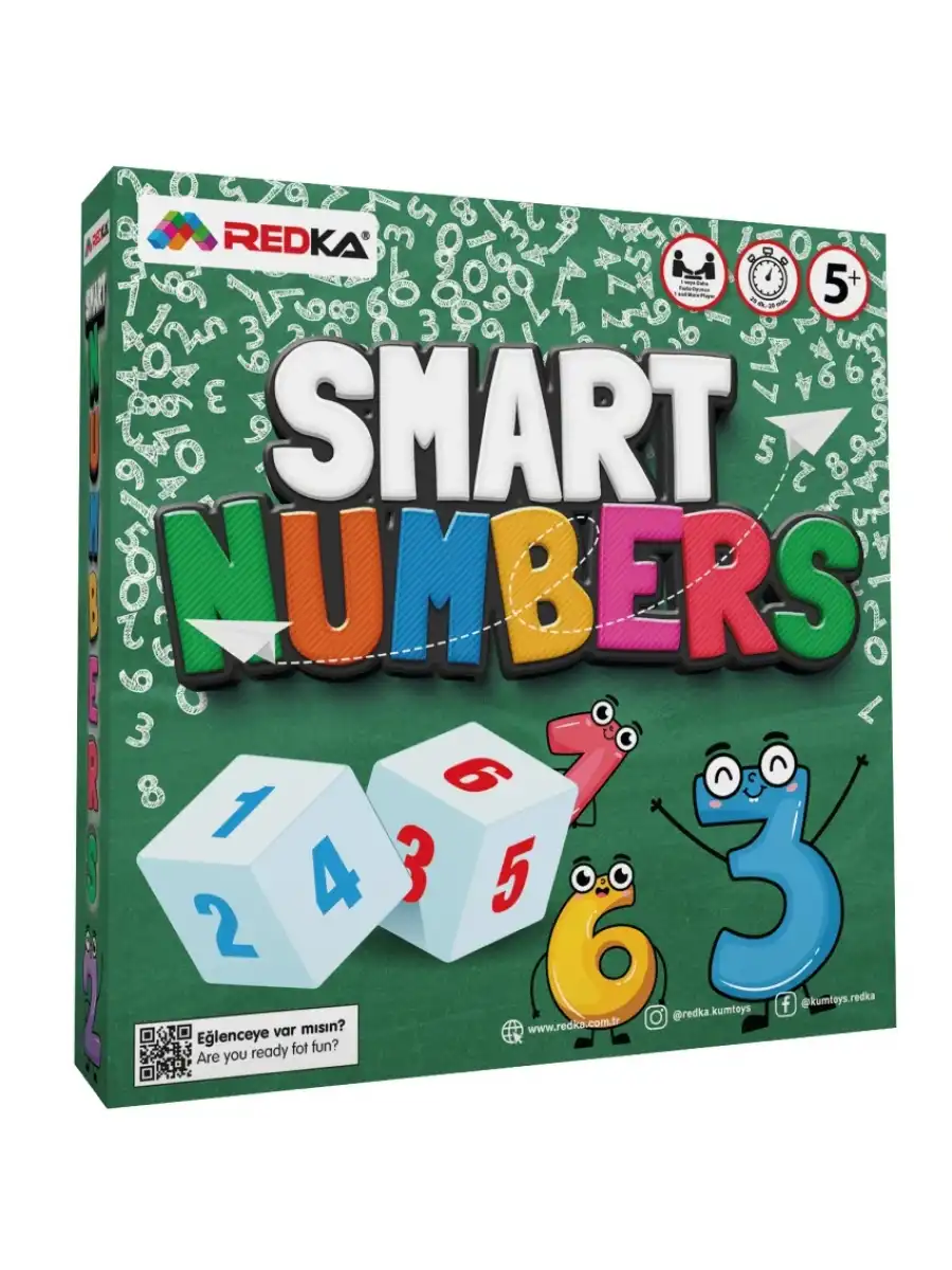 Redka Smart Numbers Game - Redka Zeki Sayılar Oyunu - Akıl ve Zeka Oyunu - Görsel Oyun