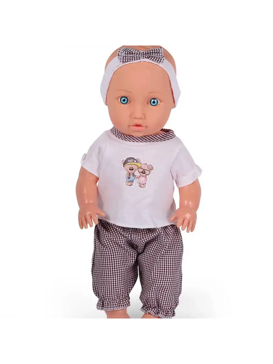 Senoş Kel Bebek - Türkçe Konuşan Senoş Et Bebek - Konuşan Bebek - Senoş Bebek - Siyah