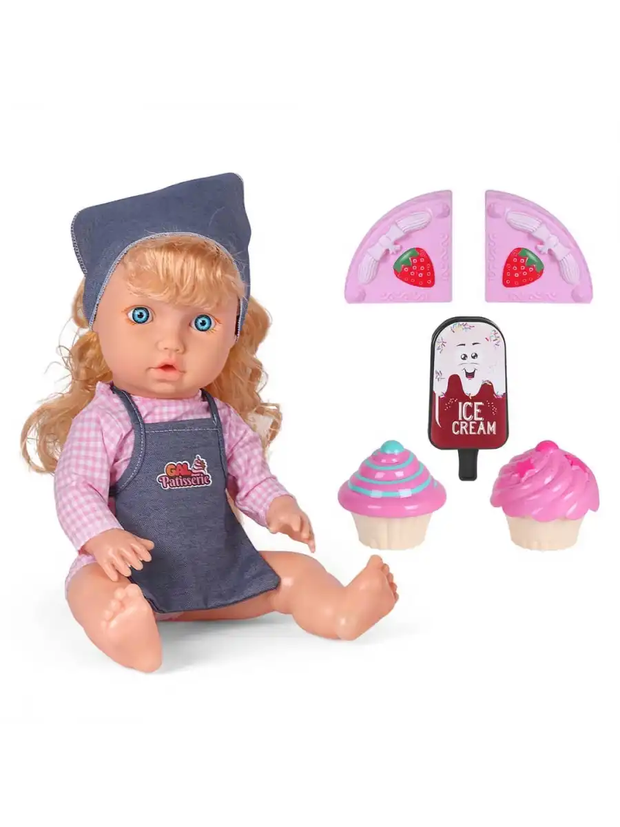 Senoş Pasta Yiyor - Türkçe Konuşan Senoş Et Bebek - Konuşan Bebek - Senoş Bebek - Pasta Et Bebek - Sarışın