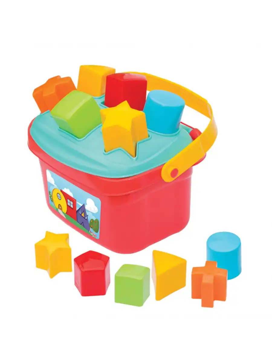 Sepetli Bul-Tak Kova - Bultak Lego - Bebek Oyuncağı - Şekil Takmaca