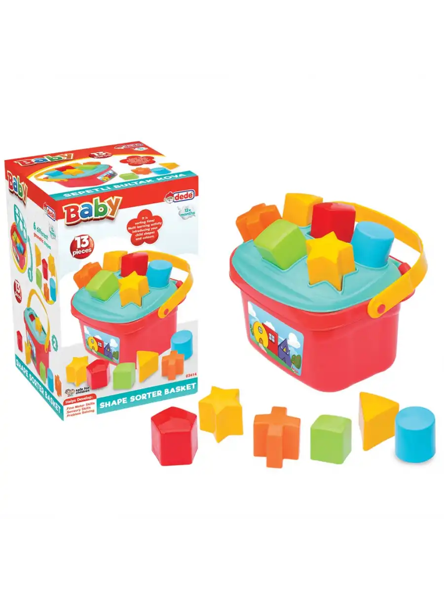 Sepetli Bul-Tak Kova - Bultak Lego - Bebek Oyuncağı - Şekil Takmaca