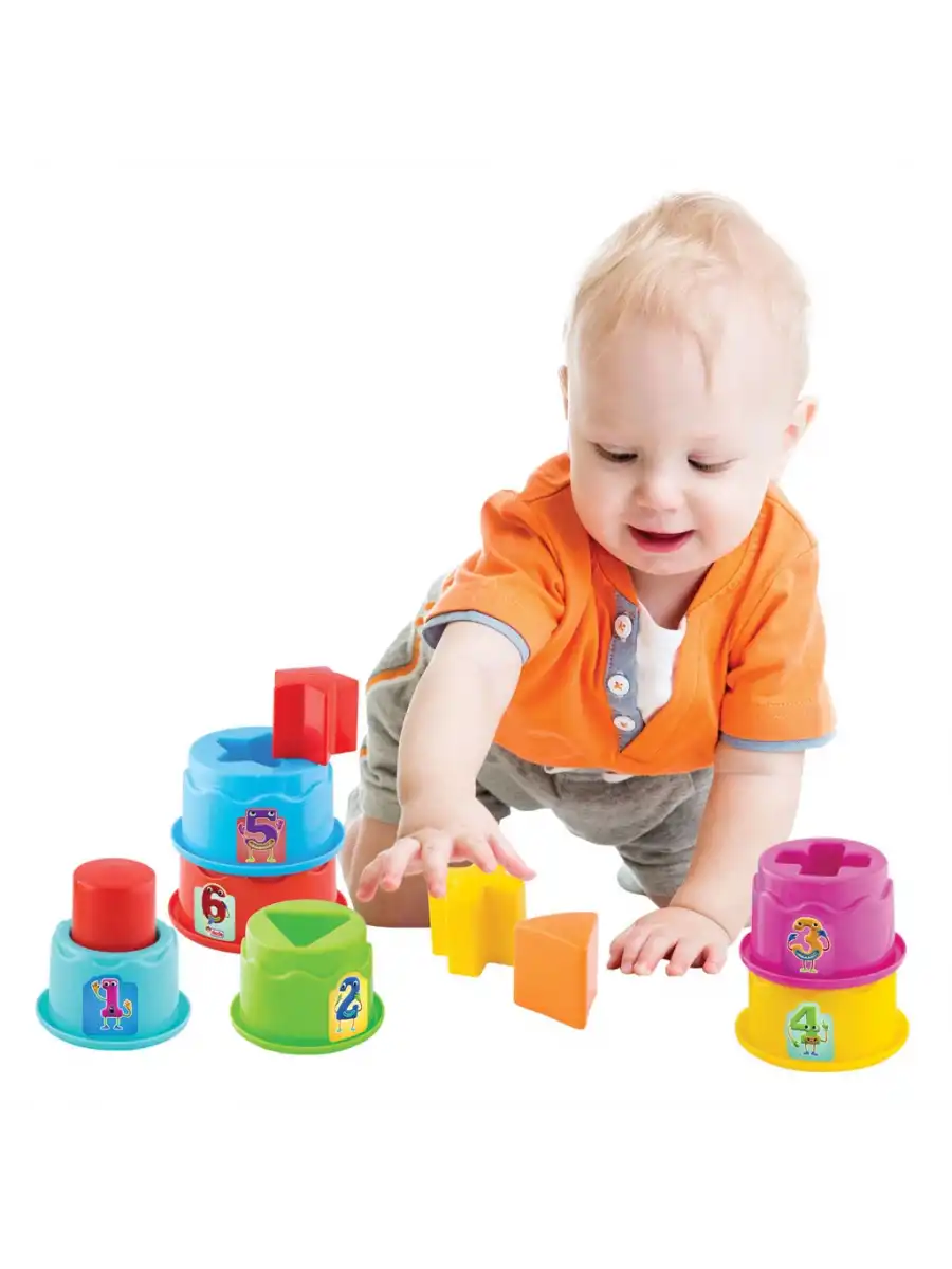 Silindir Kule Bultak - Bultak Lego - Bebek Oyuncağı - Şekil Takmaca - Kule Oyunu