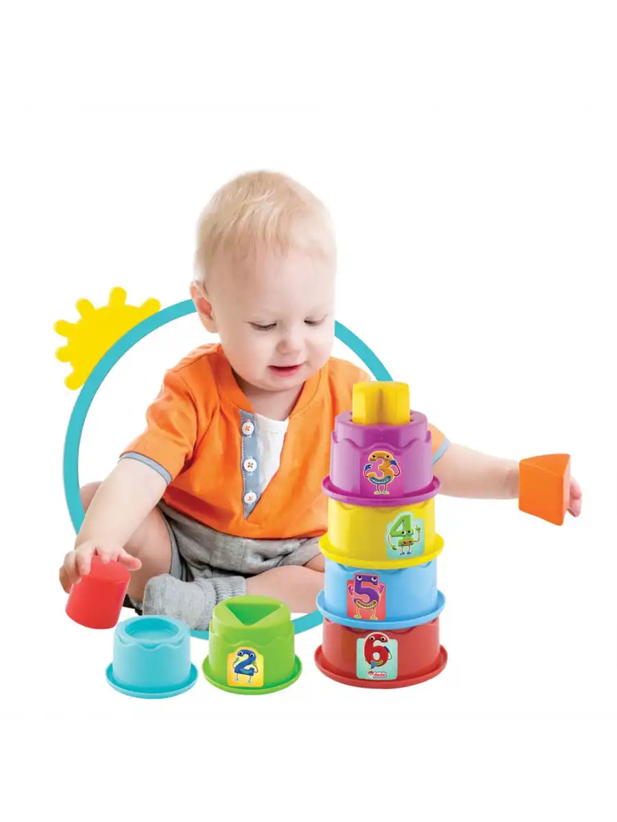 Silindir Kule Bultak - Bultak Lego - Bebek Oyuncağı - Şekil Takmaca - Kule Oyunu