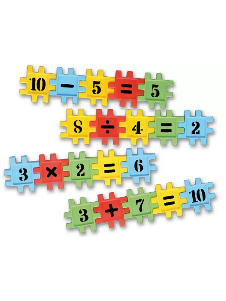Smarty - Akıllı Sayılar Blok Oyunu 250 Parça - Oyuncak Lego Seti - Birbirine Geçmeli STEM Lego Seti - Eğitici Oyuncak