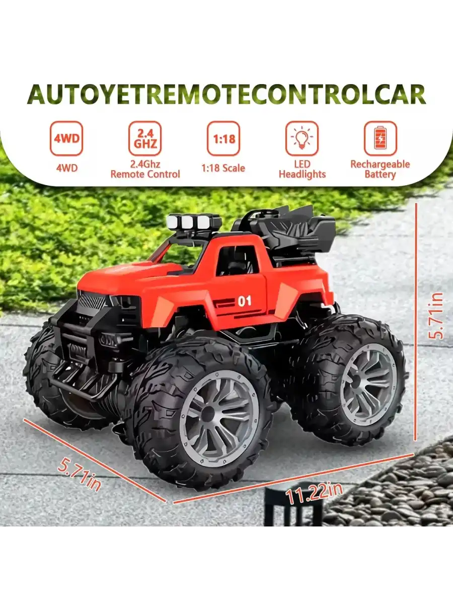 Smoke R/C Araba Kırmızı - Uzaktan Kumandalı Duman Atan Araba - Dumanlı Kumandalı Araba - Uzaktan Kumandalı Araba