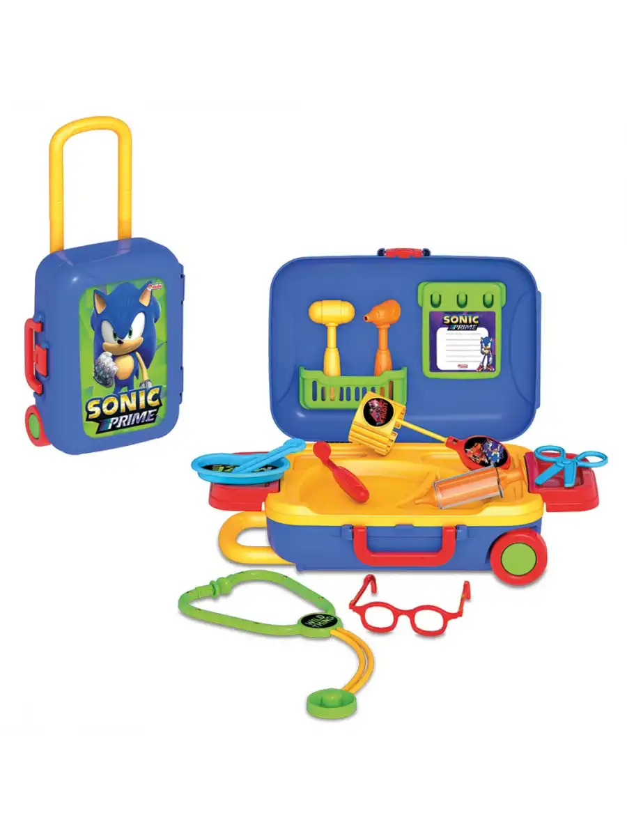 Sonic Doktor Set Bavulum - Doktor Setleri - Doktor Oyuncak Seti