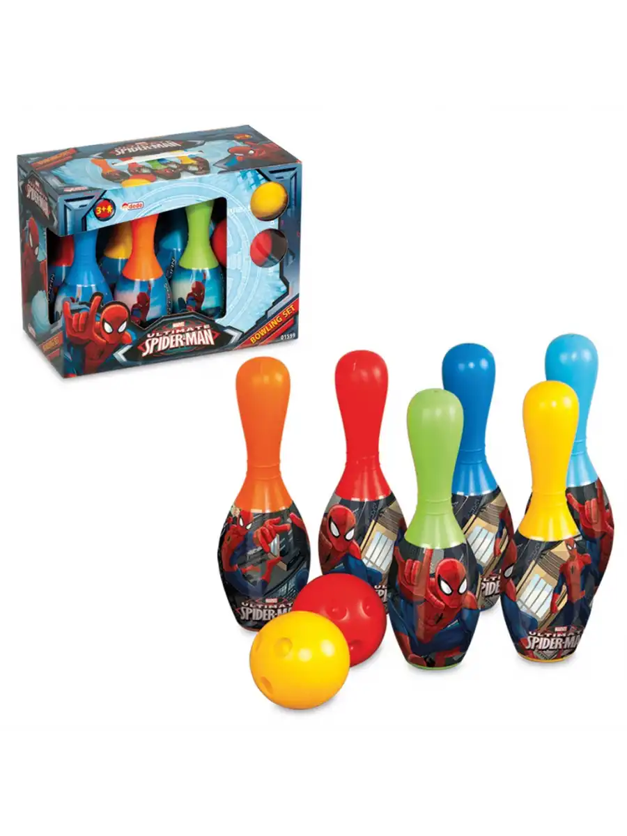 Spiderman Bowling Seti - Spor Oyuncakları - Bovling Seti - Bovling Oyuncak - Bowling Yarışı