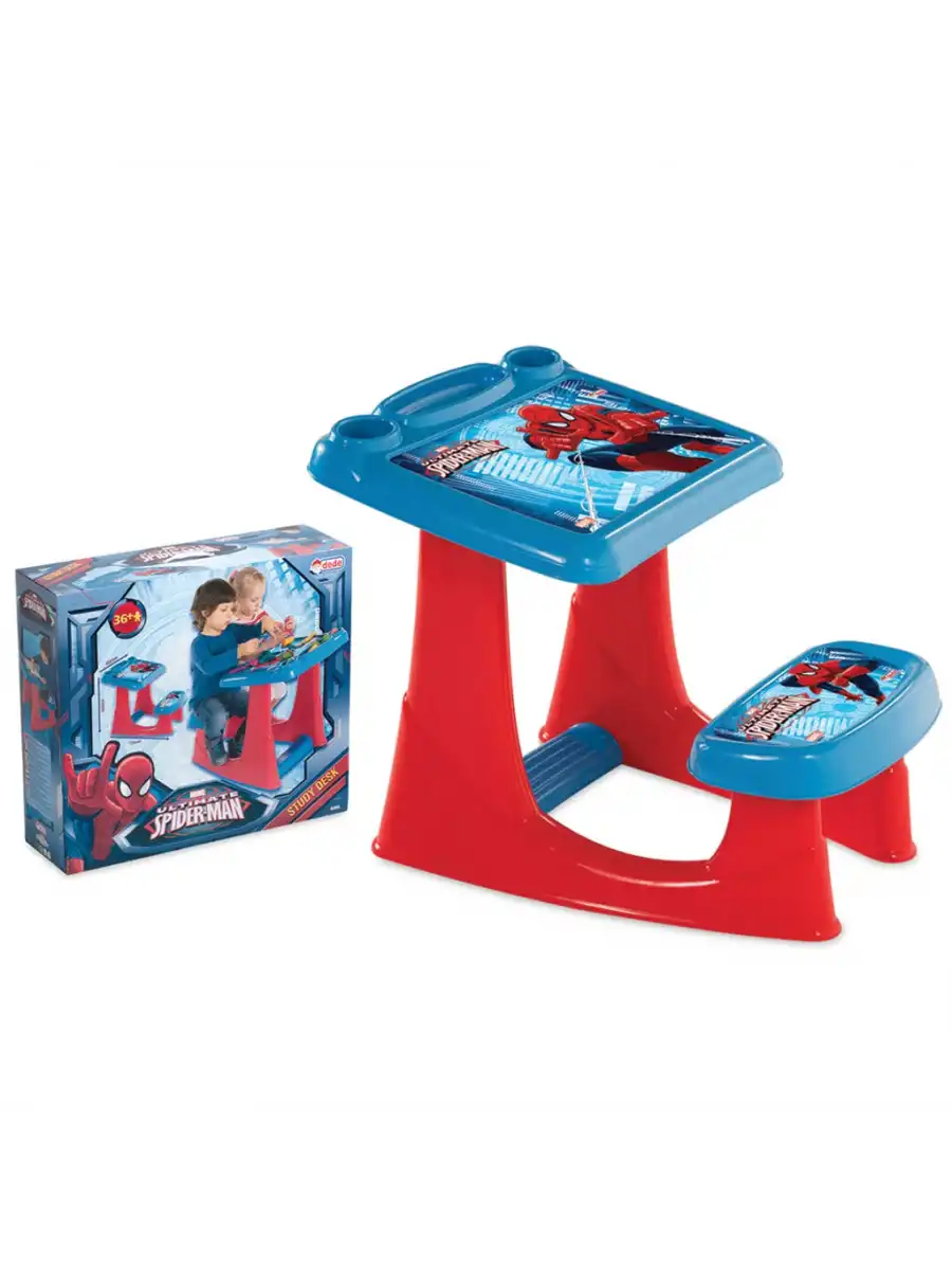 Spiderman Çalışma Masası - Çalışma Masaları - Eğitici Masa - Aktivite Masası