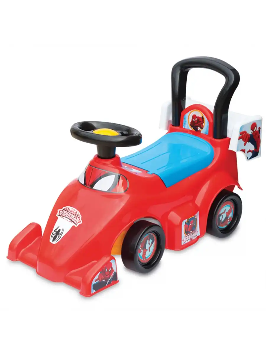Spiderman F1 İlk Arabam - Binmeli Araba - Çocuk Arabası - İlk Adım Arabası