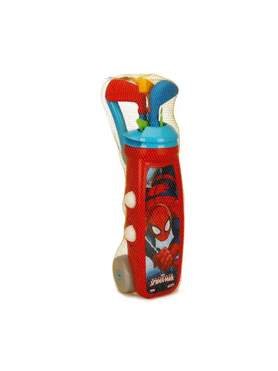 Spiderman Golf Arabası - Golf Seti - Bahçe Oyuncakları - Golf Oyuncakları