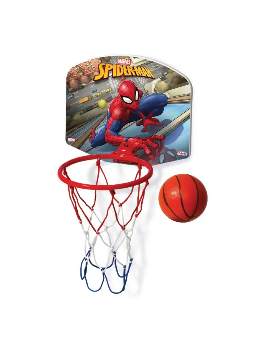 Spiderman Küçük Boy Pota Basketbol Seti - Spor Oyuncakları - Basket Seti