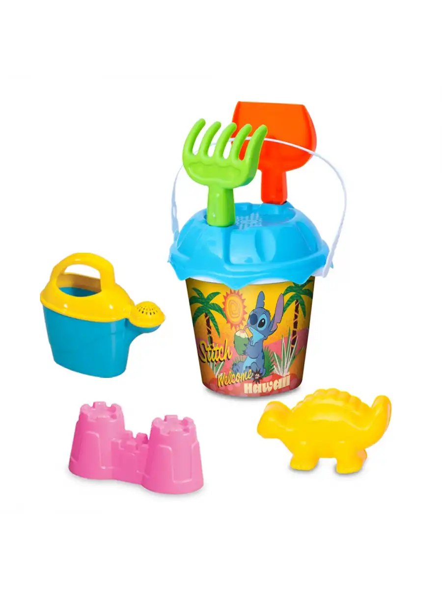 Stitch Resimli Sırt Çantalı Kova Kürek Seti 04063