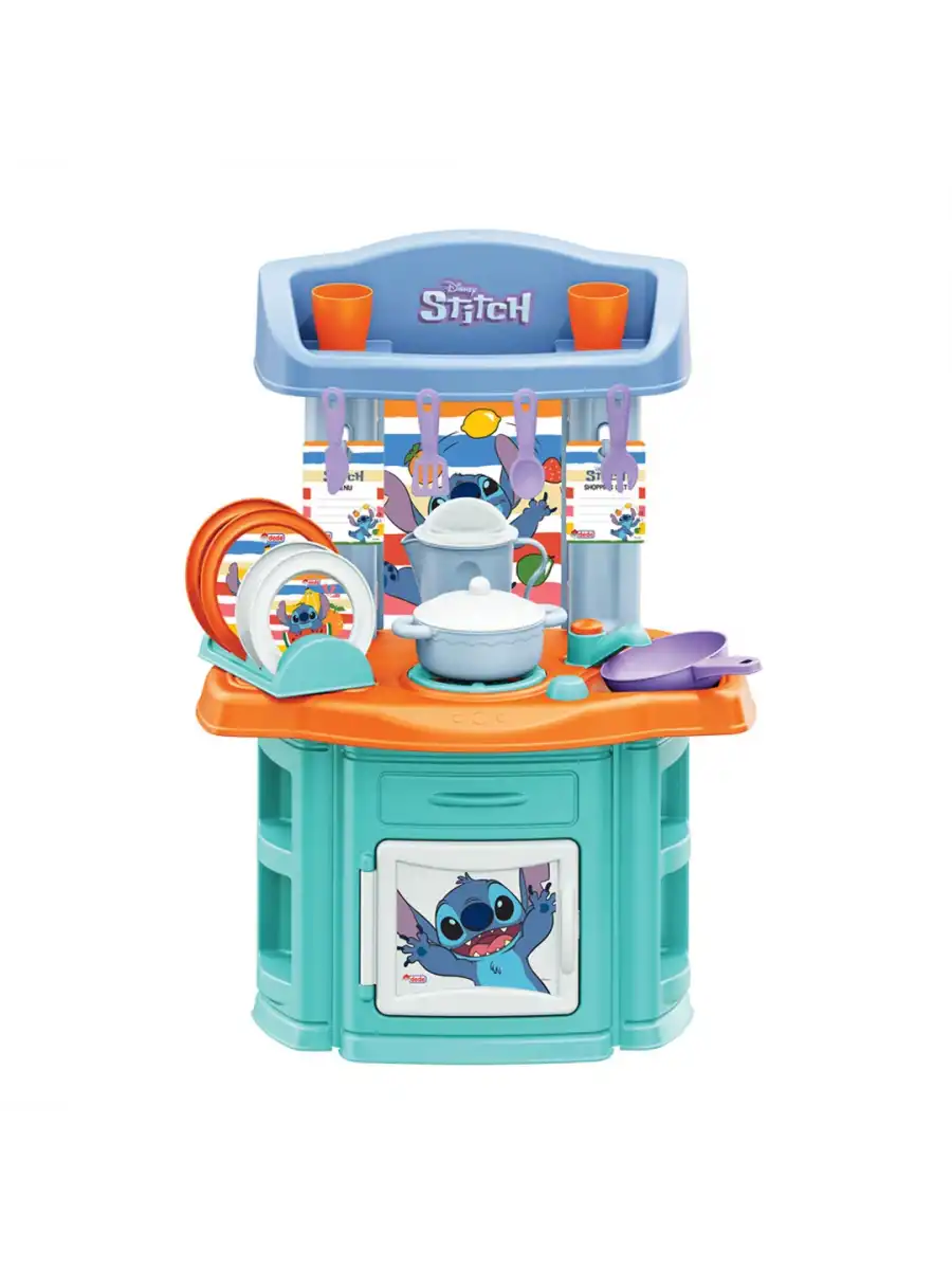 Stitch Şef Mutfak Seti - Mutfak Setleri - Ev Oyuncak Setleri - Disney Stitch Mutfak