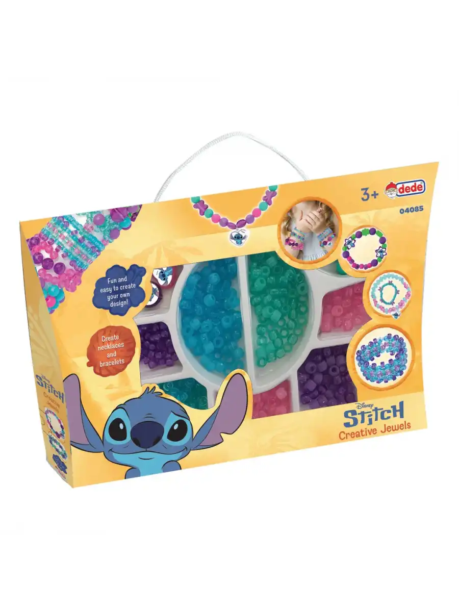 Stitch Takı Seti Küçük El Çantası - Dede Takı Seti - Boncuk Kolye Seti - Disney Stitch Takı Seti