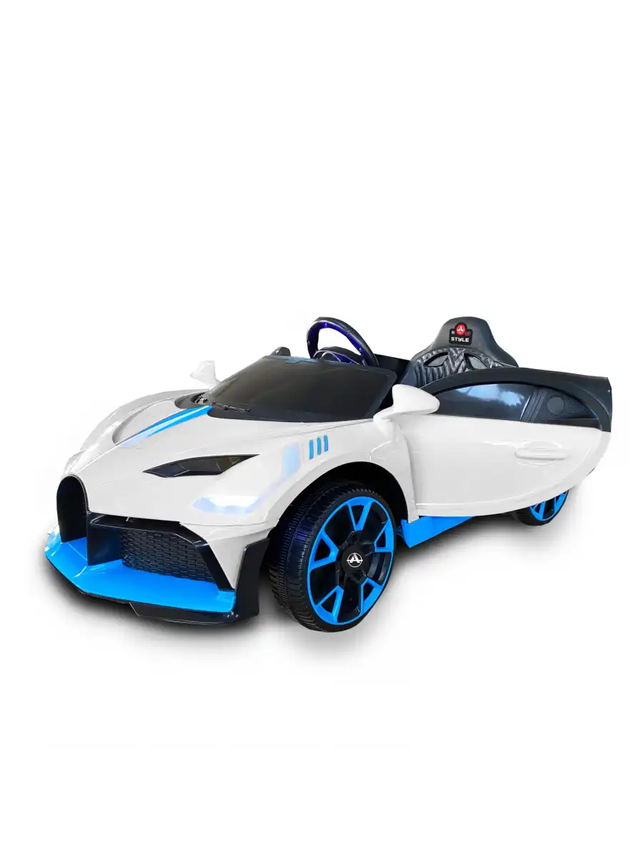 Style GT Beyaz Uzaktan Kumandalı 4X2 12 Volt Akülü Araba - RC Bugatti Divo Akülü Araba