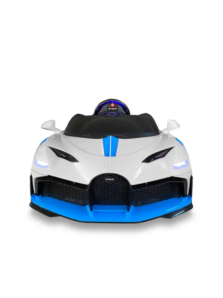 Style GT Beyaz Uzaktan Kumandalı 4X2 12 Volt Akülü Araba - RC Bugatti Divo Akülü Araba