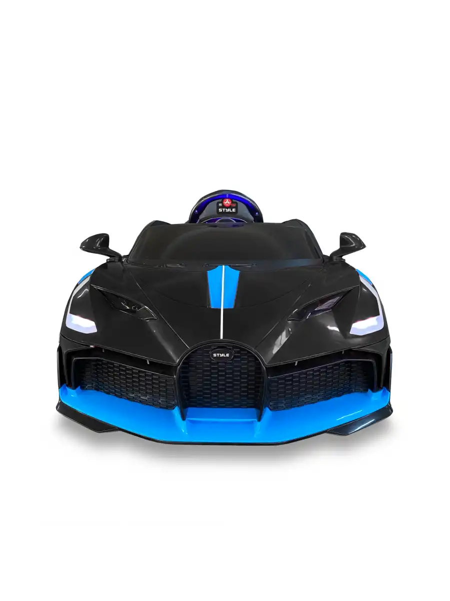 Style GT Siyah Uzaktan Kumandalı 4X2 12 Volt Akülü Araba - RC Bugatti Divo Akülü Araba
