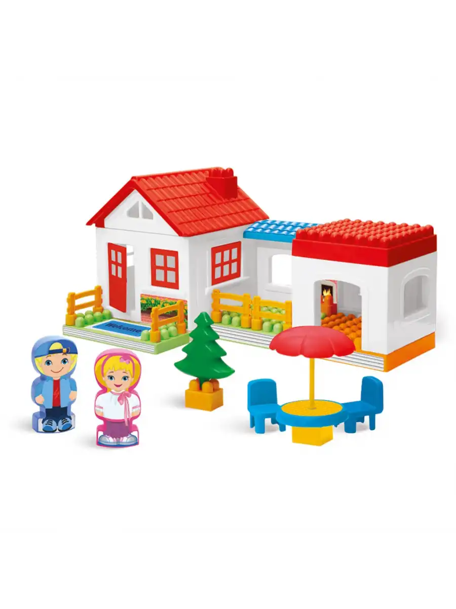 Tek Katlı Ev Bloklar - Lego Oyuncağı - Lego Setleri - Bloklar - Lego Seti - Ev Seti