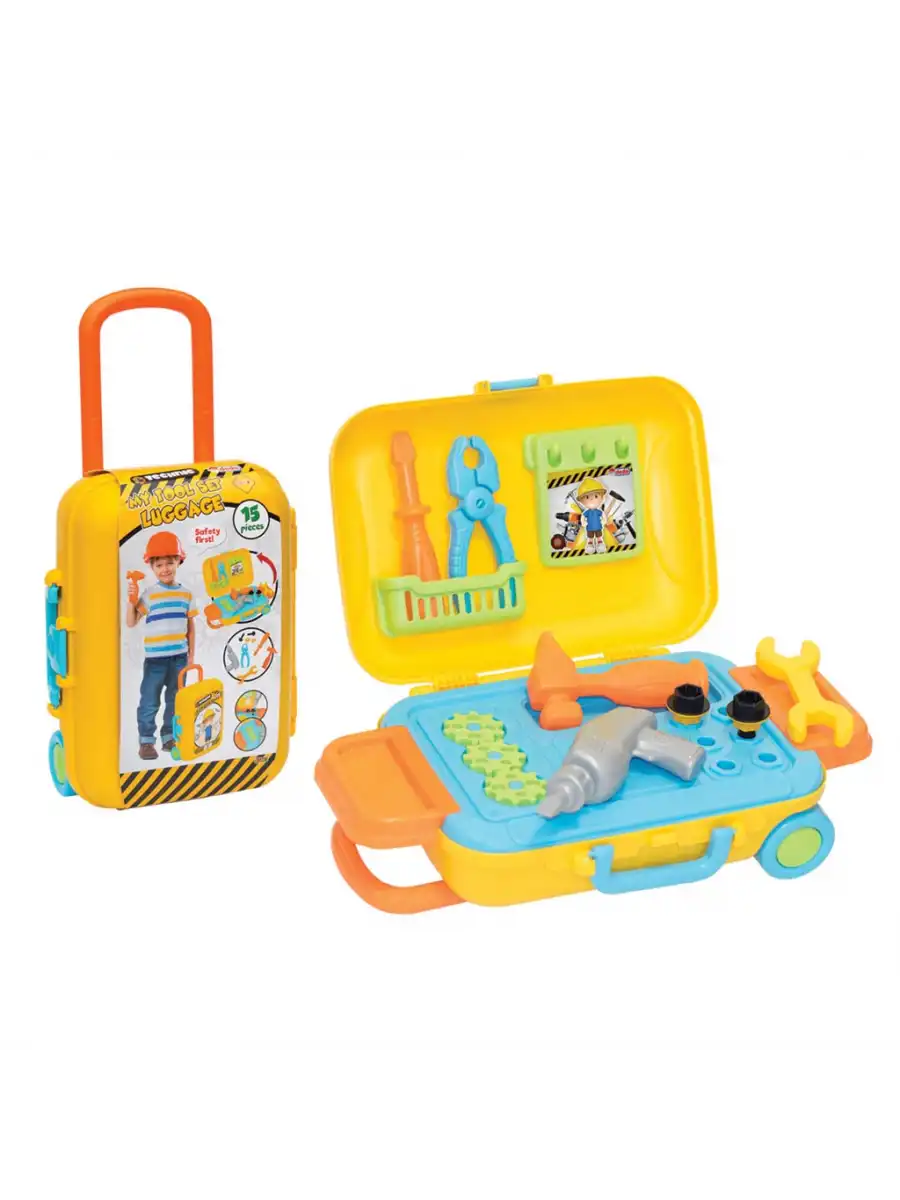 Teknik Tamir Set Bavulum - Oyuncak Tamir Setleri - Tamir Aletleri - Alet Seti - Vidalama Seti