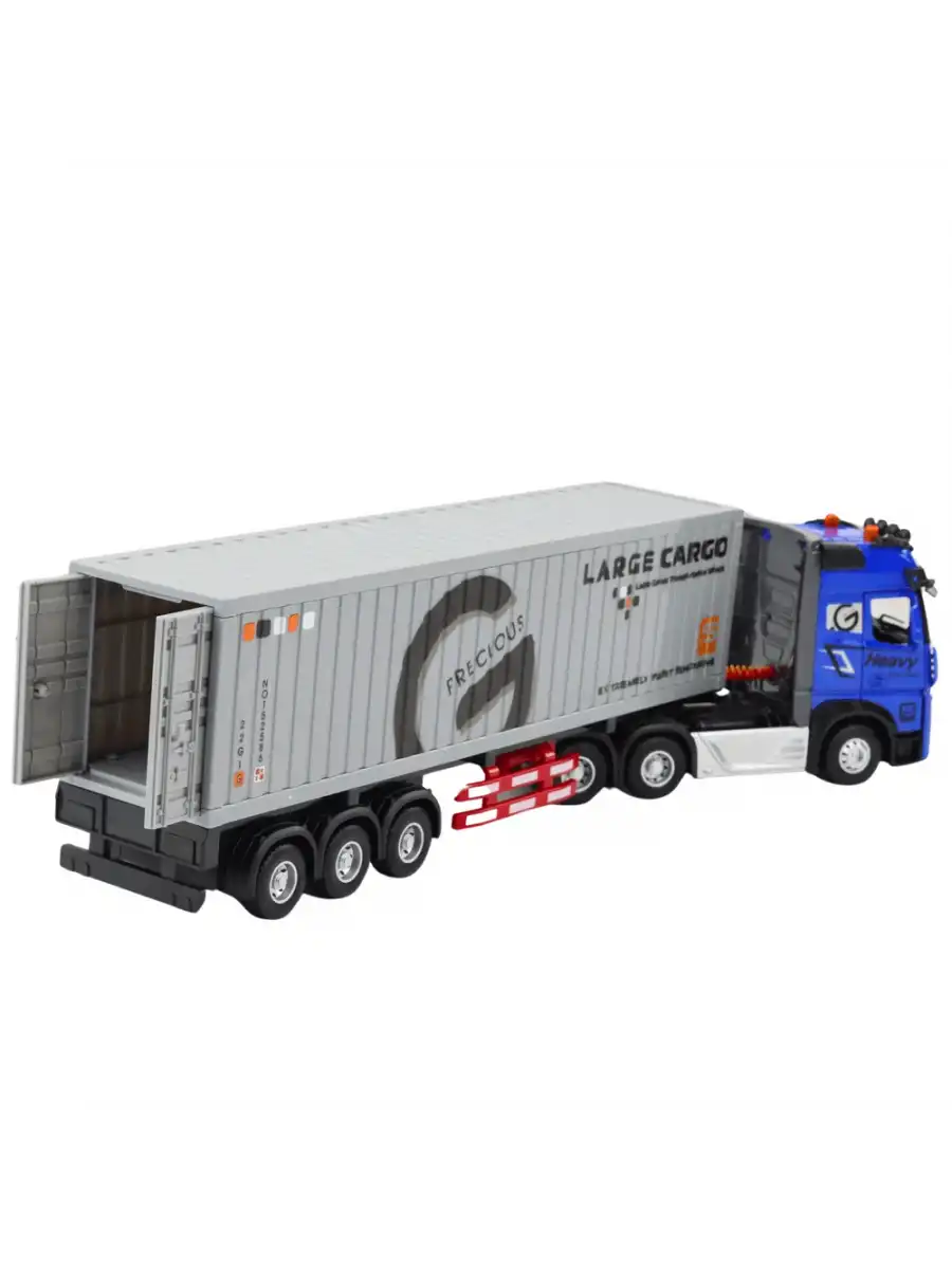 Uzaktan Kumandalı Metal Başlıklı Tır - Işıklı Sesli RC Tır Transport Truck Series