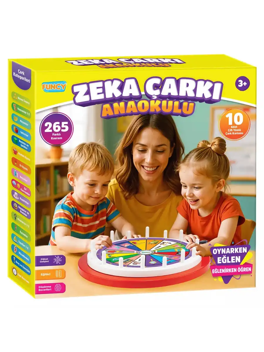 Zeka Çarkı Bigi Yarışması Anaokulu Versiyonu