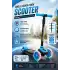 Cool Wheels Mavi Twist Işıklı 3 Tekerlekli Scooter - Işıklı Scooter - CoolWheels Scooter - Çocuk Scooter - İttir Git