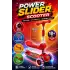 Power Slider Kırmızı Katlanabilir 3 Tekerlekli Oturaklı Scooter - Işıklı Scooter - Çocuk Scooter