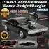 Fast & Furious Dom’s Dodge Charger R/T 1:16 USB Şarjlı Uzaktan Kumandalı Araba - Kumandalı Araç - R/C Araba
