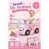Go Hero İlk Arabam Pembe - Binmeli Araba İlk Arabam - Çocuk Arabası - İlk Adım Arabası - 4 Teker Araç