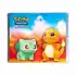 Pokemon Trading Card Game Kart Albümü Pokemon Kart Albümü - Kart Saklama Kabı - Charmender-Bulbasaur
