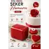 Premium Pasta Şeker Hamuru Kırmızı Renk 1 Kg.