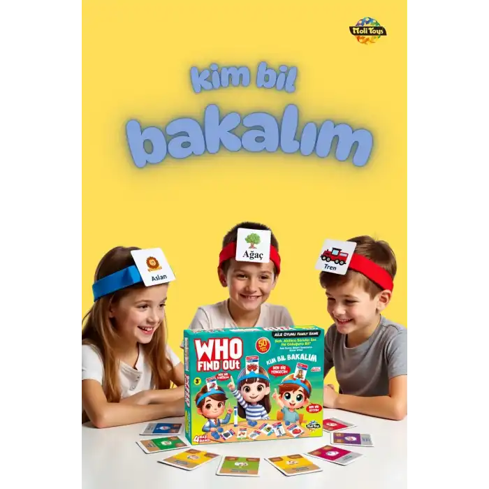 Kim Bil Bakalım Oyunu - Ben Kimim Oyunu Aile Oyunu Kutu Oyunu Find Out Who Games