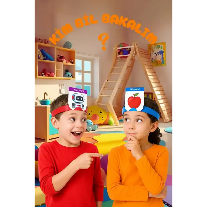 Kim Bil Bakalım Oyunu - Ben Kimim Oyunu Aile Oyunu Kutu Oyunu Find Out Who Games