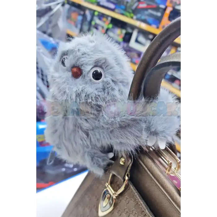 Mirumi Oyuncak Peluş Gri Mirumi Akıllı Peluş Robot Oyuncak Müzikli Hareketli Kafa Etkileşimli Sevimli