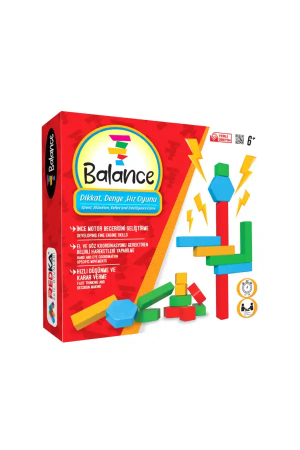 Ahşap Play Pattern Oyunu - Akıl ve Zeka Oyunu - Görüntü İşleme Oyunu - Redka Balance Oyunu